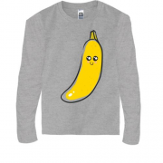 Детская футболка с длинным рукавом Cute Banana