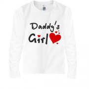 Детская футболка с длинным рукавом Daddy's Girl