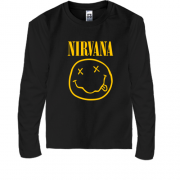 Детская футболка с длинным рукавом Nirvana