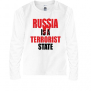 Детская футболка с длинным рукавом Russia is a Terrorist State