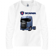Детская футболка с длинным рукавом Scania S