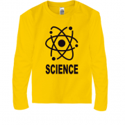 Детская футболка с длинным рукавом Шелдона science