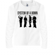 Детская футболка с длинным рукавом System of a Down