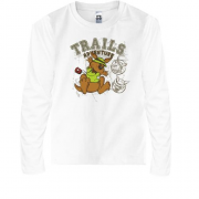 Детская футболка с длинным рукавом Trails Adventure