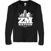 Детская футболка с длинным рукавом ZM Nation высотки