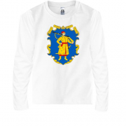 Детская футболка с длинным рукавом "Козачий герб"