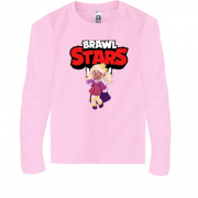 Детская футболка с длинным рукавом с героиней"Brawl Stars"