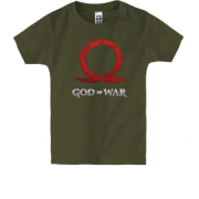 Детская футболка с лого "God of War"
