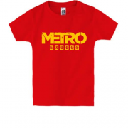 Детская футболка с логотипом Metro Exodus