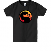 Детская футболка с логотипом Mortal Kombat