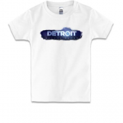 Детская футболка с логотипом игры: Detroit - Become Human