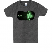 Детская футболка с постером игры Outlast 2