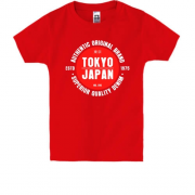 Детская футболка с принтом "Tokyo I Japan"