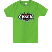 Детская футболка с сердцем "Crack"