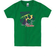 Дитяча футболка з позашляховикам "Touch Monster"