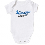 Детское боди Airbus A320 neo