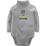 Детское боди LSL с вышивкой Support Ukraine (Вышивка)