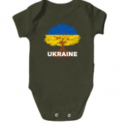 Детское боди "Дерево Украины"