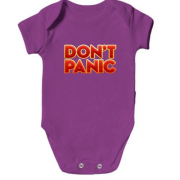 Детское боди don't panic