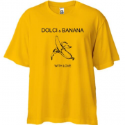 Футболка Oversize с логотипом Dolci Banana