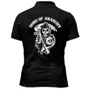 Чоловіча футболка-поло Сини анархії