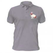 Чоловіча футболка-поло "Кролик-рестлер"