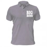 Чоловіча футболка-поло для начальника "Big boss"