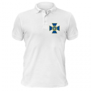 Чоловіча футболка-поло з емблемою Служби Безпеки України