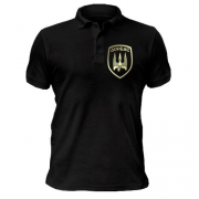 Чоловіча футболка-поло з емблемою батальена Донбас