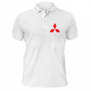 Чоловіча футболка-поло з лого Mitsubishi (mini)