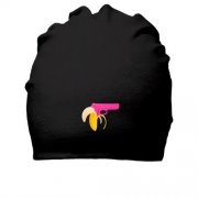 Бавовняна шапка с банановым пистолетом