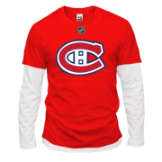 Комбинированный лонгслив Montreal Canadiens