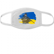Тканинна маска для обличчя UA Army (2)
