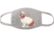 Тканинна маска для обличчя "Кролик-рестлер"