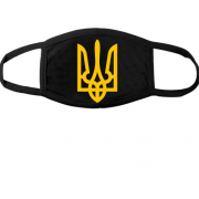 Тканинна маска для обличчя з гербом України