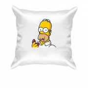Подушка Гомер с Пончиком