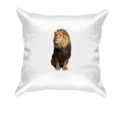 Подушка с большим львом