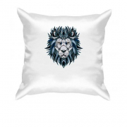 Подушка с дизайнерским львом (1)