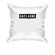 Подушка с логотипом " Days Gone "