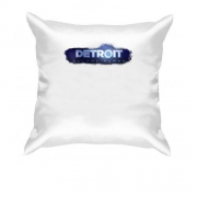 Подушка с логотипом игры: Detroit - Become Human