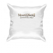 Подушка с логотипом игры Mount and Blade - Bannerlord
