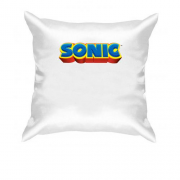 Подушка с логотипом игры SONIC