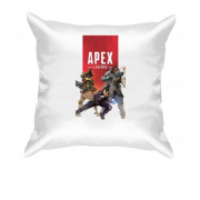 Подушка с постером игры Apex - legends