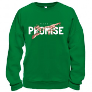 Світшот з принтом "Make a promise"