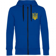 Толстовка на молнии с гербом Украины 2