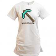 Подовжена футболка Кірка Minecraft