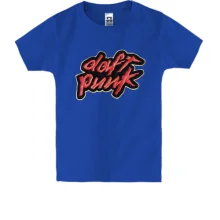 Детская футболка с логотипом Daft Punk