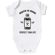 Детское боди Death is more perfect than life