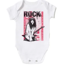 Детское боди rock star girl