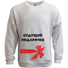 Свитшот без начеса Будущий подарочек